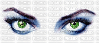ojos verdes - GIF animado grátis