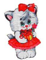 christmas cat by nataliplus - png grátis