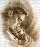 mother with baby bp - PNG gratuit