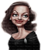 Bette Davis-Caricature - PNG gratuit
