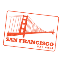 San Francisco USA Stamp - Bogusia - Free PNG