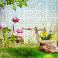 Y.A.M._Summer Fantasy tales background - Free animated GIF