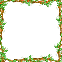 Y.A.M._Summer flowers frame - png gratuito