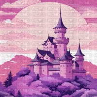 Pink Castle - gratis png