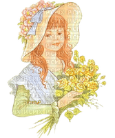 Pretty Spring girl - Free PNG