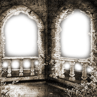 soave frame gothic vintage terrace sepia - kostenlos png