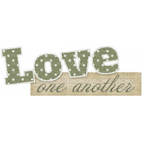 Love One Another Text - Bogusia - ilmainen png