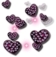 Hearts-cuori-Coeurs-hjärtan-deco-minou52 - png grátis