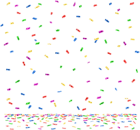 Kaz_Creations Deco Birthday Party Colours Confetti - PNG gratuit