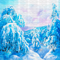 Y.A.M._Winter background - Ingyenes animált GIF