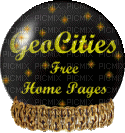 globe GeoCities - GIF animé gratuit