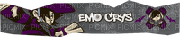 Emo Crys banner - zdarma png
