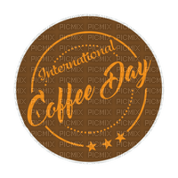 International Coffee Day Text - Bogusia - zadarmo png