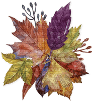 AUTUMN LEAVES DECO automne feuilles 🍁🍁 - nemokama png