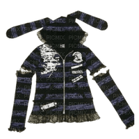black and blue jumper - ilmainen png