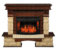 Kaz_Creations Deco Fireplace Fire - PNG gratuit