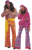 Kaz_Creations Couple Hippies - Free PNG