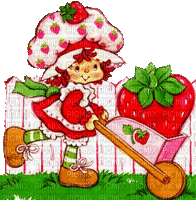 charlotte aux fraises - GIF animado grátis