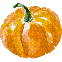 pumpkin watercolor Bb2 - PNG gratuit