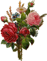 Kaz_Creations Victorian Flowers - zadarmo png