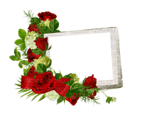 Garden roses Frame Paper - безплатен png