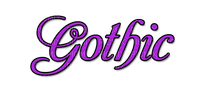gothic text nataliplus - zadarmo png