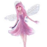 kikkapink anime girl fairy winter - безплатен png