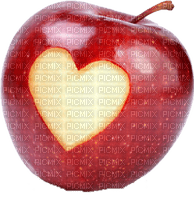heart apple - zdarma png