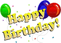 Happy Birthday - PNG gratuit