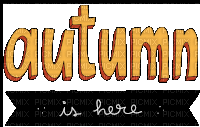 Autumn is Here - Animovaný GIF zadarmo