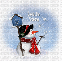 let it snow - Ilmainen animoitu GIF
