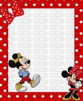 image encre couleur Minnie Mickey Disney anniversaire dessin texture effet edited by me - 免费PNG