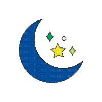 moon - Animovaný GIF zadarmo