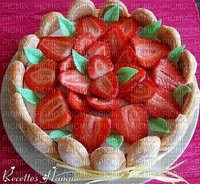 charlotte fraises - png gratis