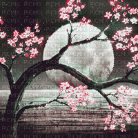 Y.A.M._Japan landscape background - Zdarma animovaný GIF