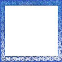 Rena Rahmen Frame animated blue blau - Bezmaksas animēts GIF