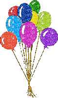 globos - GIF animado gratis
