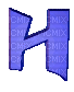 lettre-H - Безплатен анимиран GIF