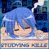 studying kills - Gratis animeret GIF