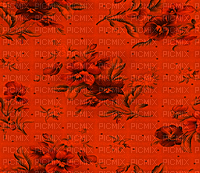 red flowers background - GIF animasi gratis