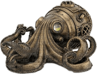 steampunk octypus bp - Free PNG