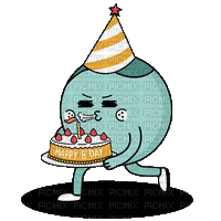 Happy Birthday Coffee - Bezmaksas animēts GIF