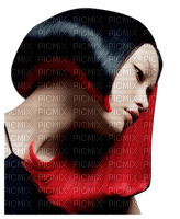 Woman Red Black - Bogusia - gratis png