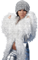 Kaz_Creations Woman Femme Winter Fur - PNG gratuit