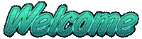 Kaz_Creations Colours Logo Text Welcome - GIF animé gratuit