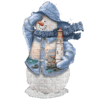 snowman-snögubbe-winter-deco - ingyenes png