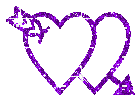 قلبين - 免费动画 GIF