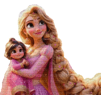 Rapunzel - GIF animé gratuit