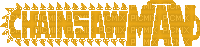 chainsaw man logo / Brand - GIF animado grátis