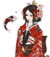 geisha by EstrellaCristal - ücretsiz png